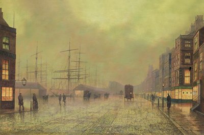 Docks de Glasgow - John Atkinson Grimshaw